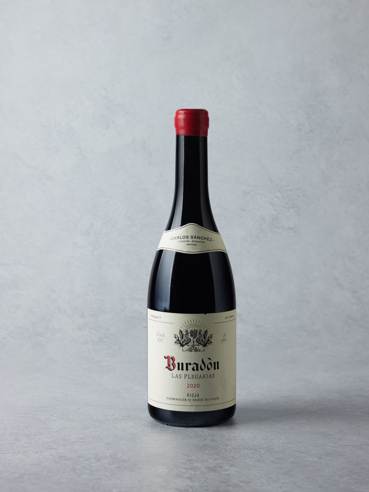 Carlos Sanchez, Rioja Tinto, Buradòn Las Plegarias, 2020
