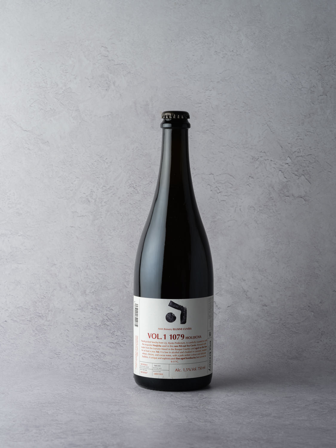 AMA Brewery, Low Alcohol Sparkling Tea, Vol 1 Houjicha 1.5%